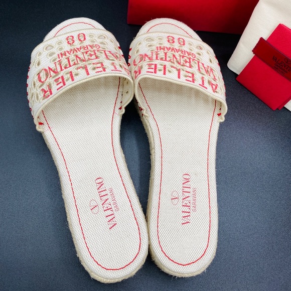 Valentino Garavani Atelier San Gallo 08 Edition Sandals SIZE 38 NWB AUTHENTIC - Picture 5 of 9